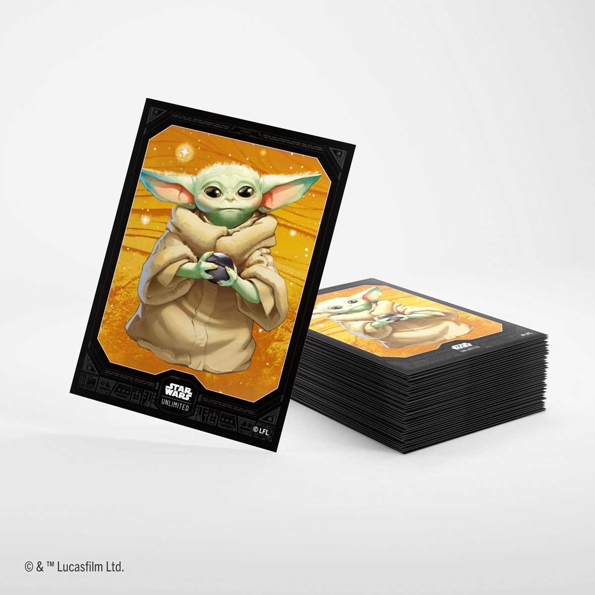 Gamegenic Star Wars Unlimited Premium Art Sleeves Set 5 Grogu Gaming Accessory 3