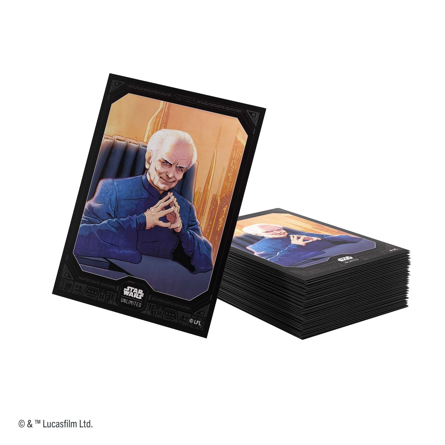 Gamegenic Star Wars: Unlimited Premium Art Sleeves Set 6 Chancellor Palpatine 3