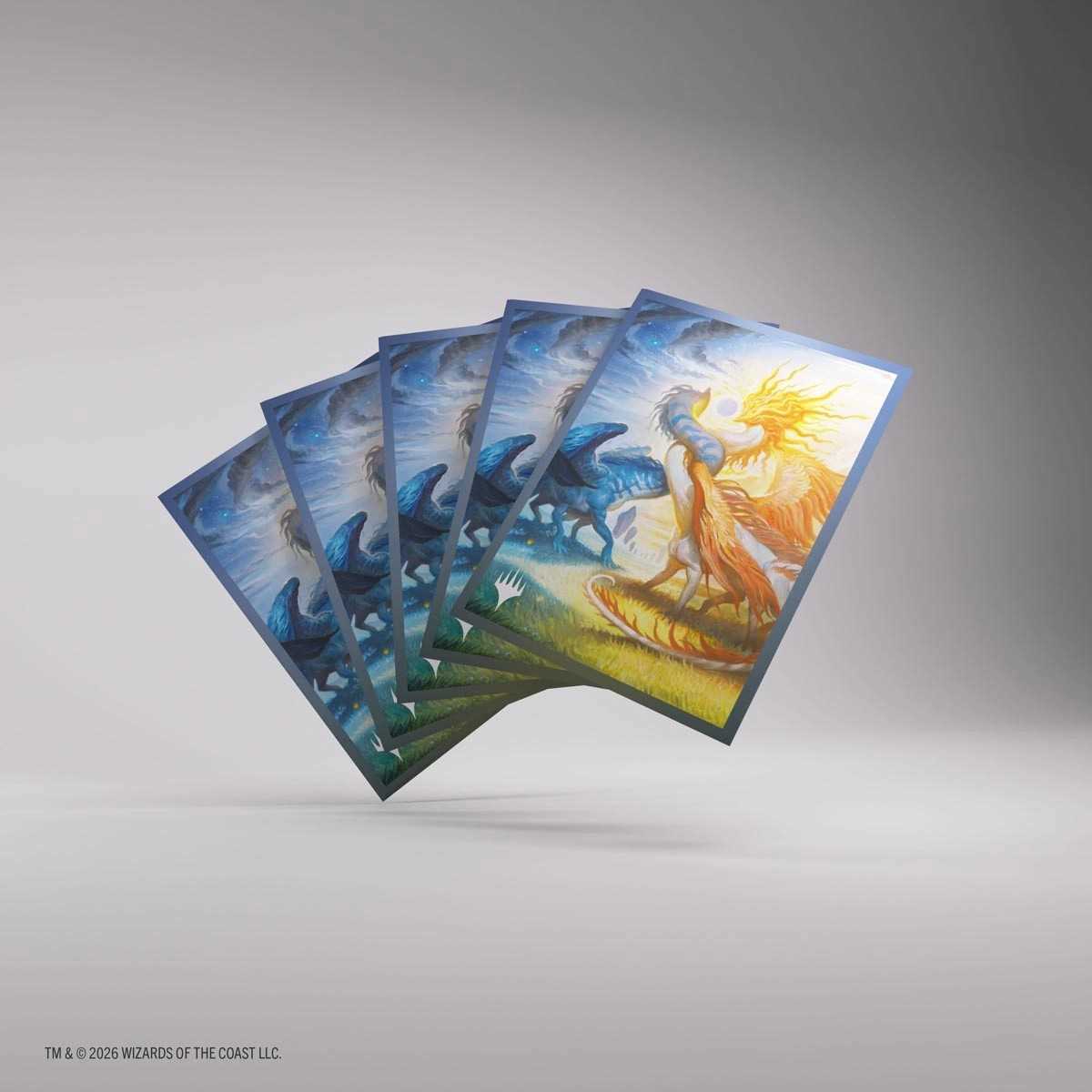 Gamegenic MTG Lorwyn Eclipsed Premium Art Sleeves Celestial Reunion Gaming Accessory 6