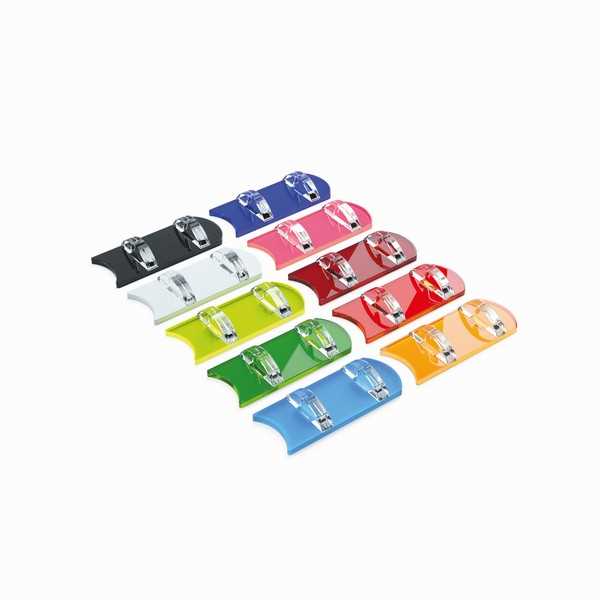 Set of 10 Card Stands: Multicoloured 1