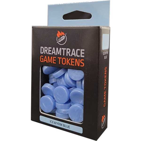 DreamTrace Gaming Tokens: Icewyrm Blue 1