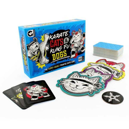 Karate Cats and Kung Fu Dogs Board Game by Ginger Fox 2
