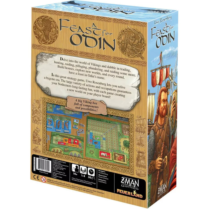 A Feast for Odin Board Game Medieval Family Fun