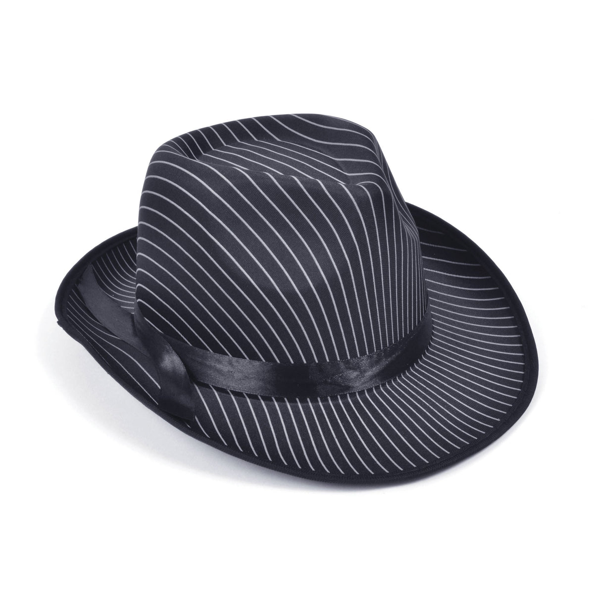 Gangster Hat Pin Stripe Fedora 1