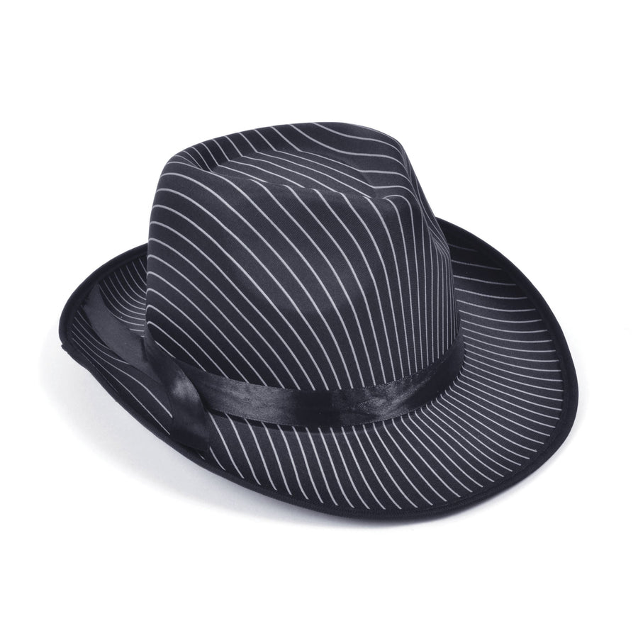 Gangster Hat Pin Stripe Fedora_1