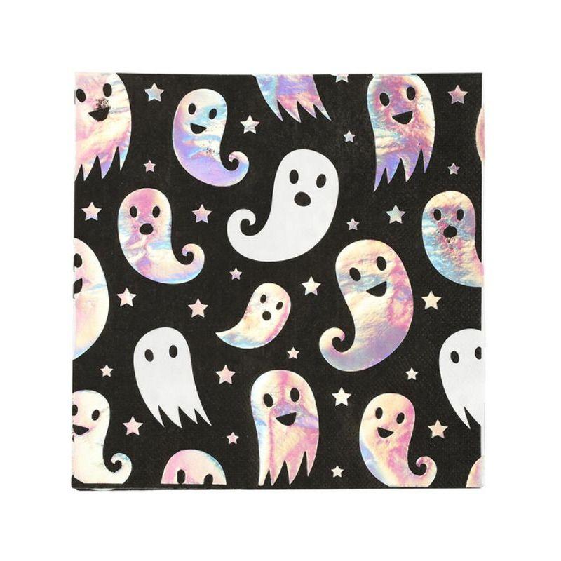 Ghost Tableware Party Napkins X8_1
