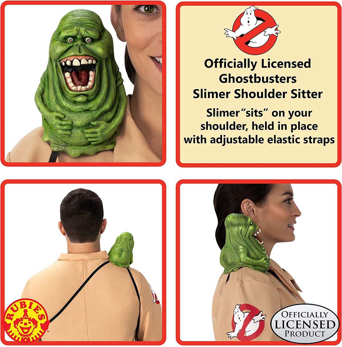 Ghostbusters Slimer Shoulder Sitter 5