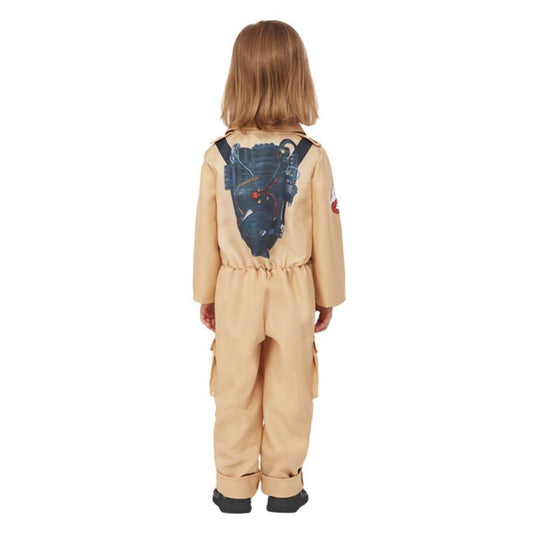 Ghostbusters Toddler Costume Beige All In One with Printed Proton Pack 2