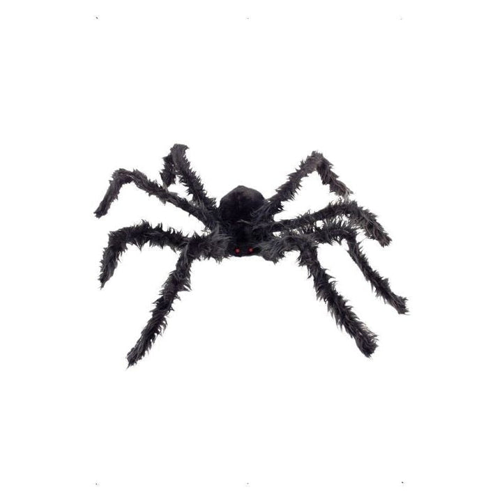 Size Chart Giant Hairy Spider With Light Up Eyes Adult Black