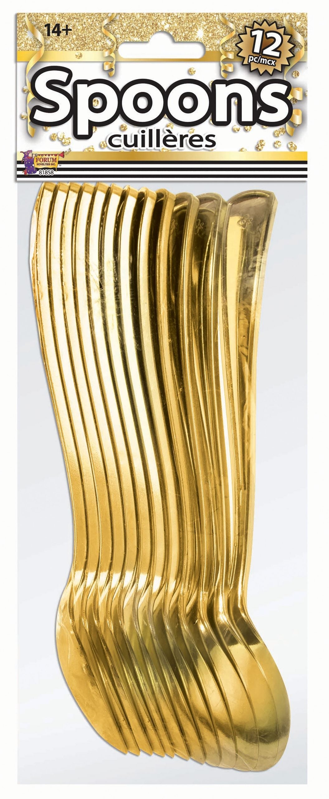 Gold Plated Spoons 12 Pack 2