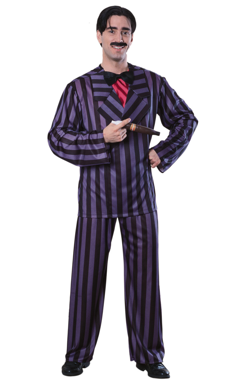 Gomez Addams Deluxe Costume Adult Mens Purple Addam's Family_1