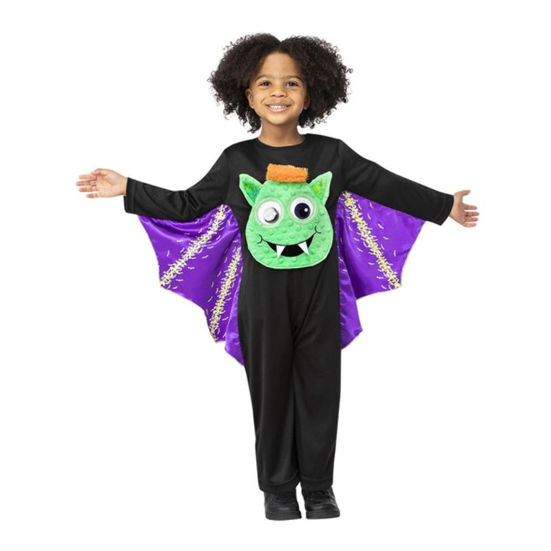 Googly Eyed Bat Costume Child Multi_1
