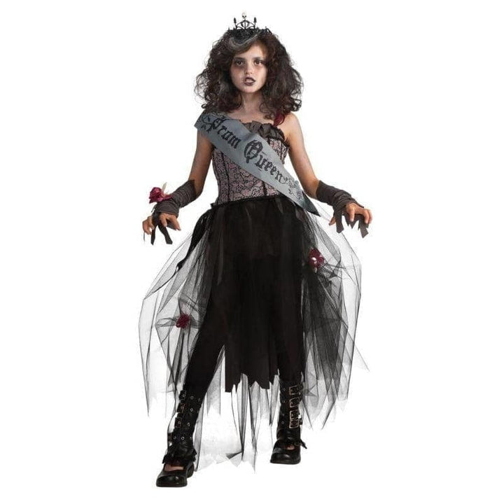 Gothic Prom Queen Costume for Girls_1