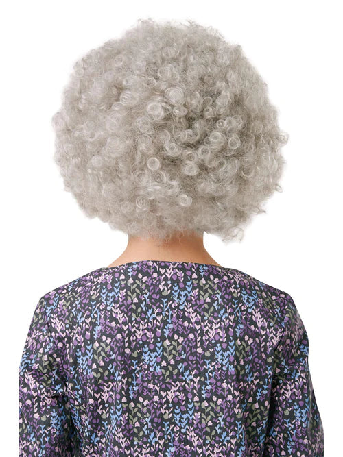 Size Chart Granny Wig Childs Size Costume Accessory