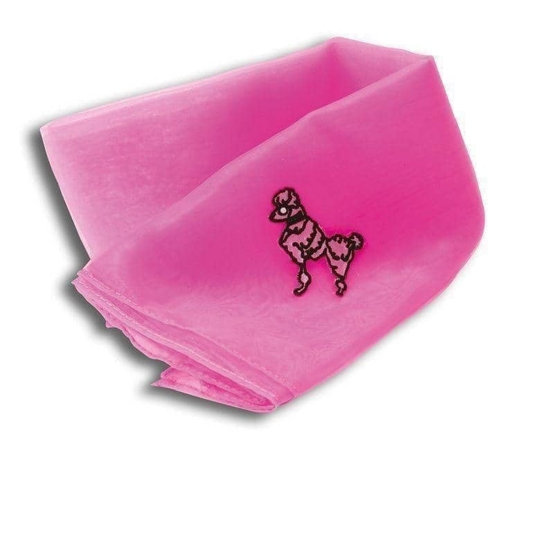Grease 1950s Poodle Scarf Pink Lady Neckerchief_1