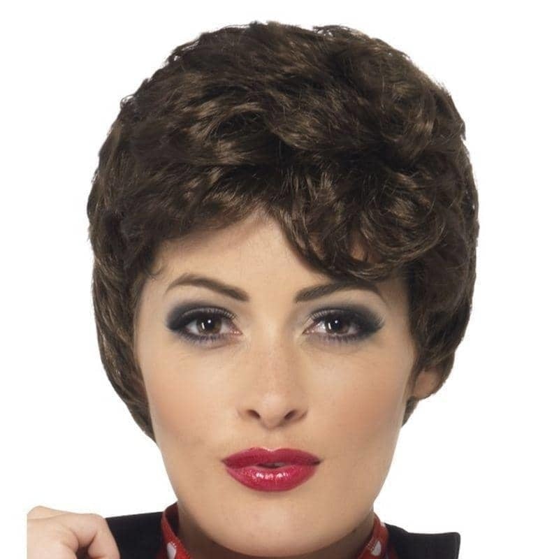 Grease Rizzo Wig Adult Brown_1