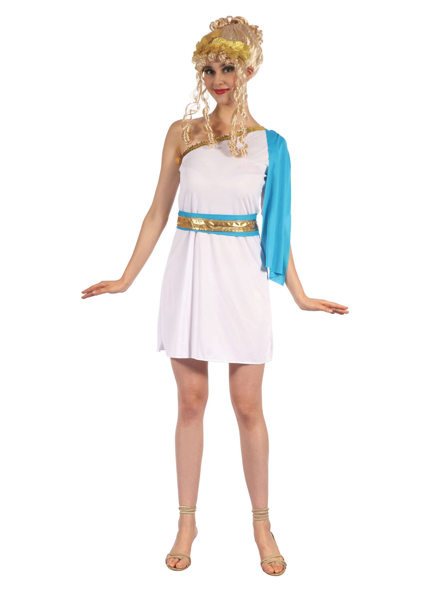 Greek Goddess With Blue Sash_1