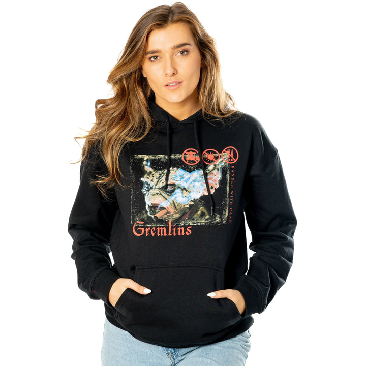 Gremlins Adult Unisex Black Smoke Hoodie_2