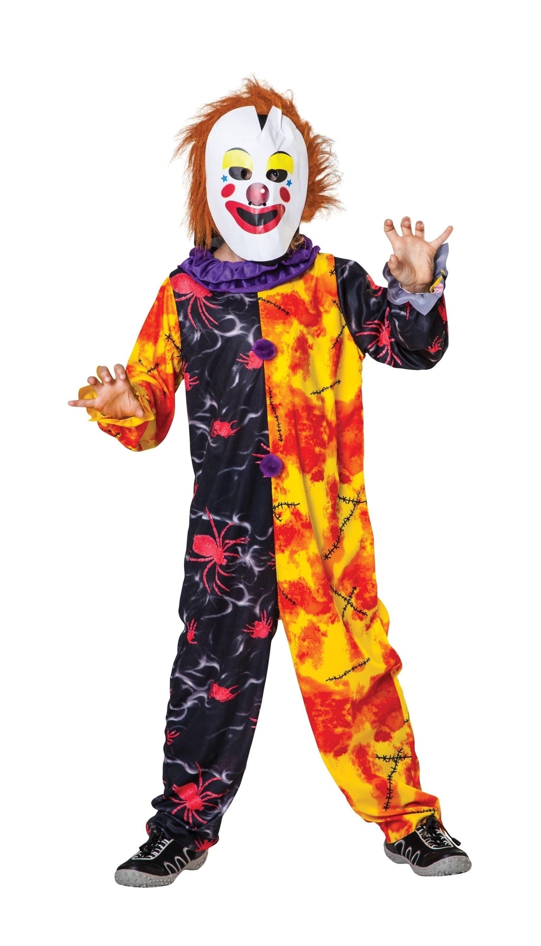 Halloween Clown Boy Childrens Costume_1