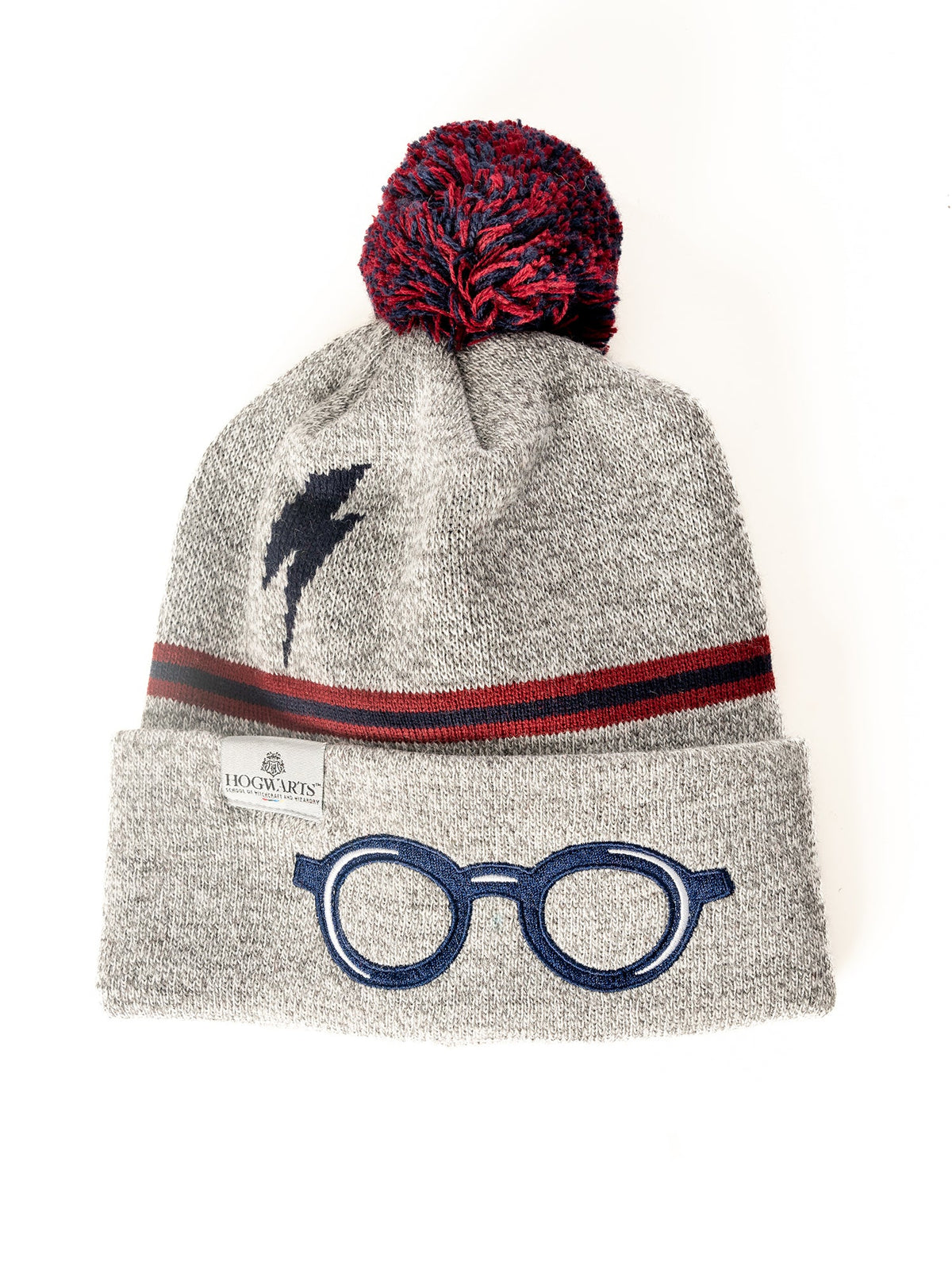 Harry Potter Beanie Embroidered Glasses Lightning Bolt Adult 4