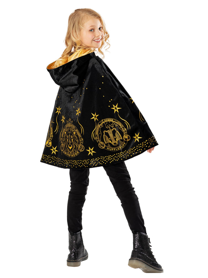 Size Chart Harry Potter Gold Cape Childrens Wizarding World