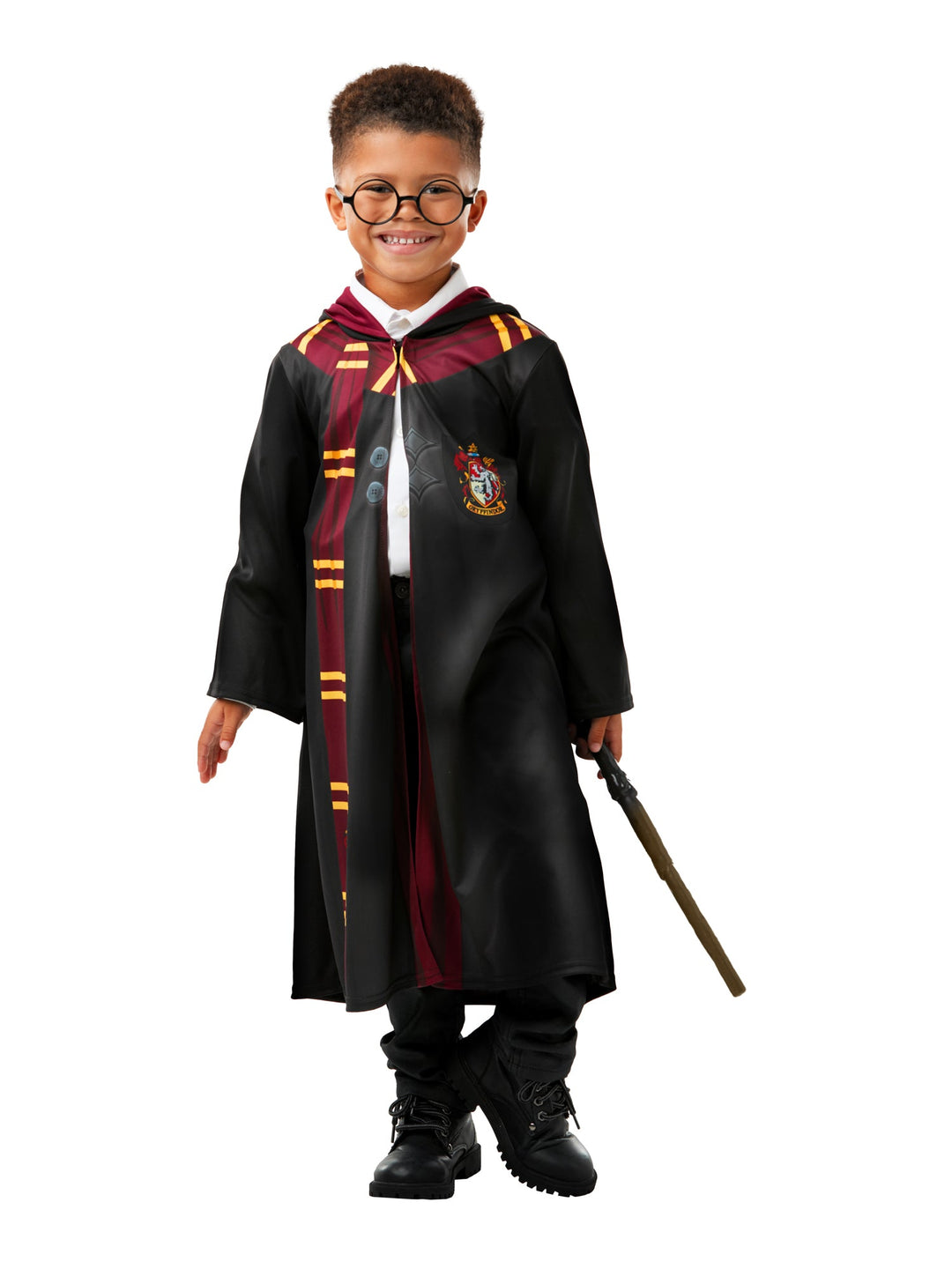 Harry Potter Gryffindor Printed Robe Kids Costume_4