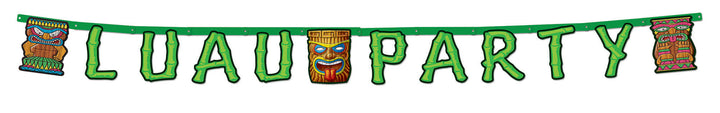 Size Chart Hawaiian Party Letter Banner 213cm Tiki Summer Pool Party Decoration