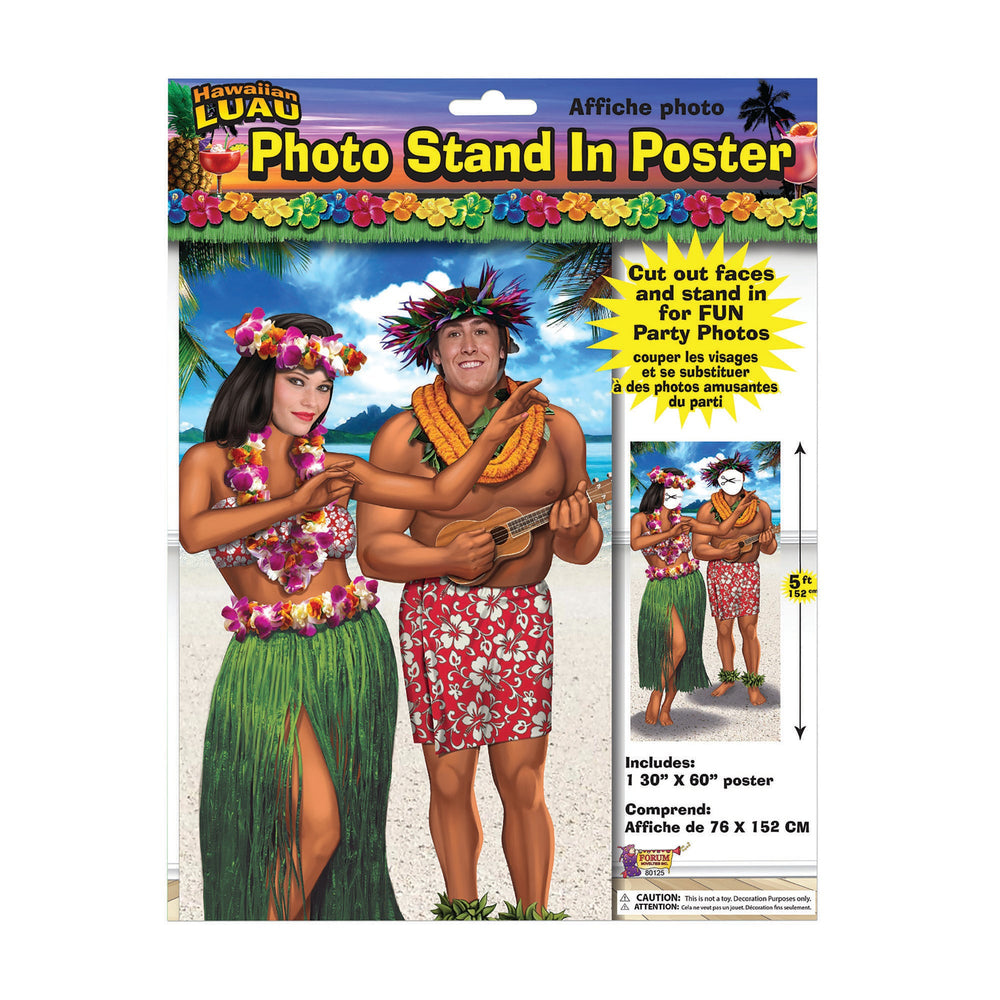 Size Chart Hawaiian Stand In Poster 76cm x 152cm