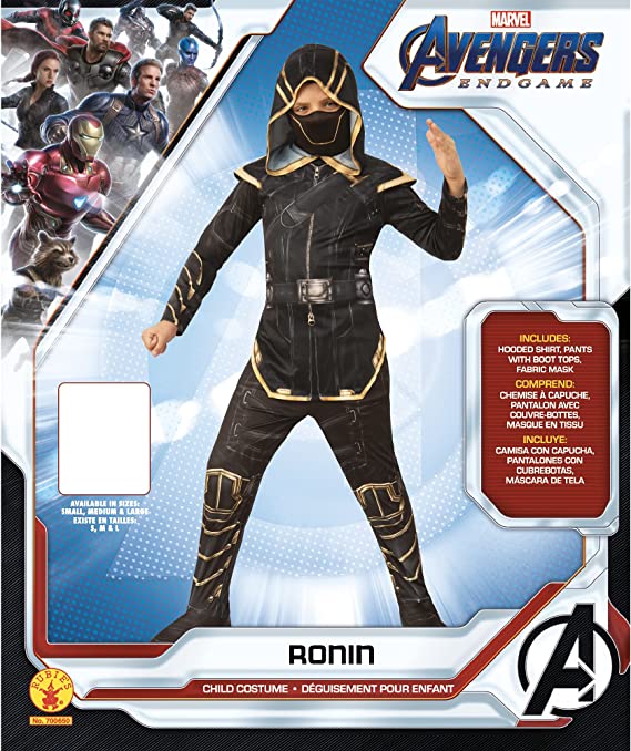 Hawkeye as Ronin Child Costume Avengers Endgame Hero_4