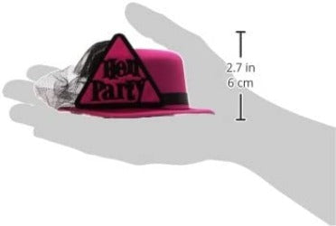 Size Chart Hen Party Adult Pink 6cm High Hat