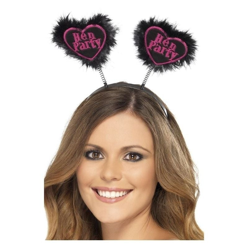 Size Chart Hen Party Love Heart Boppers Adult Black