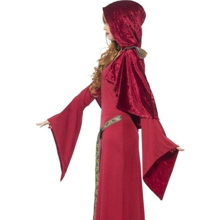 High Priestess Costume Adult Red_3