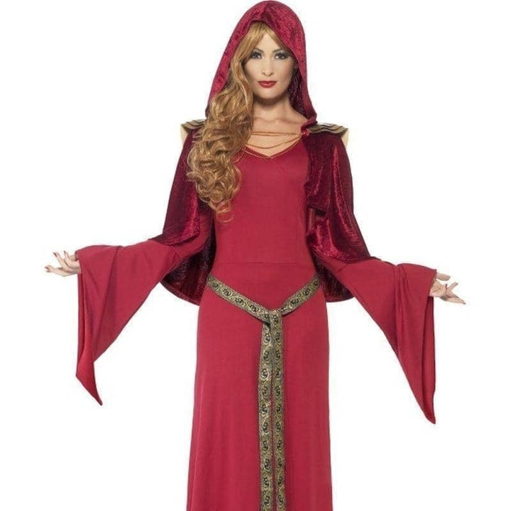 High Priestess Costume Adult Red_1