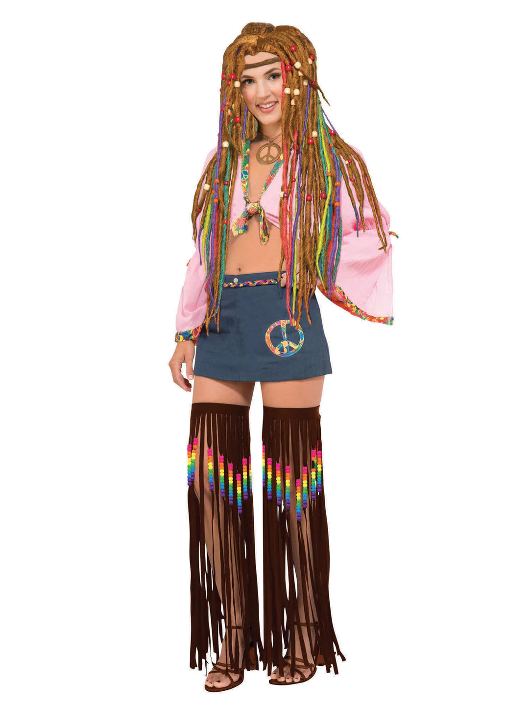 Size Chart Hippie Leg Garlands Beaded Fringed Costume Accessory