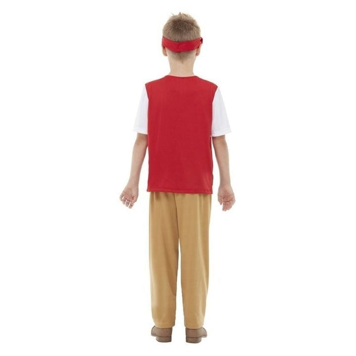 Horrible Histories Pirate Crew Costume Child Red_2
