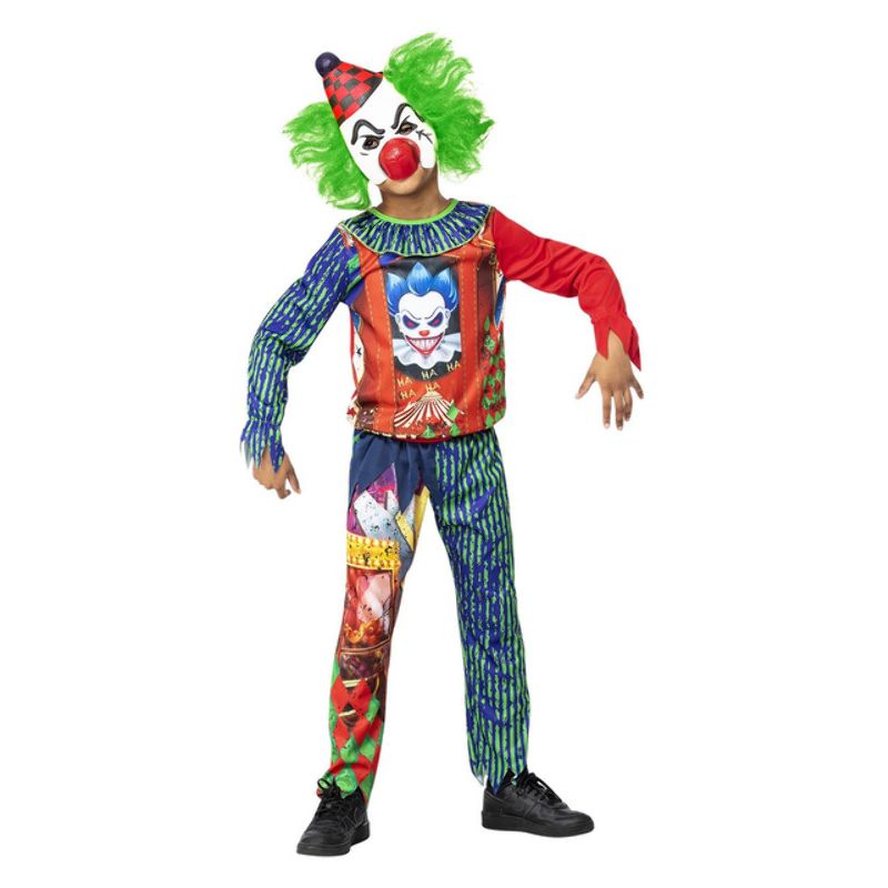 Horror Clown Costume Child Multi_1