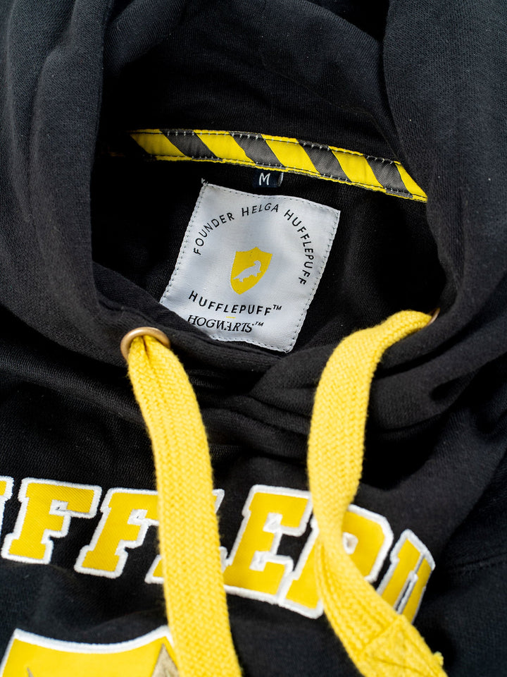 Hufflepuff Adult Harry Potter Deluxe Hoodie_4