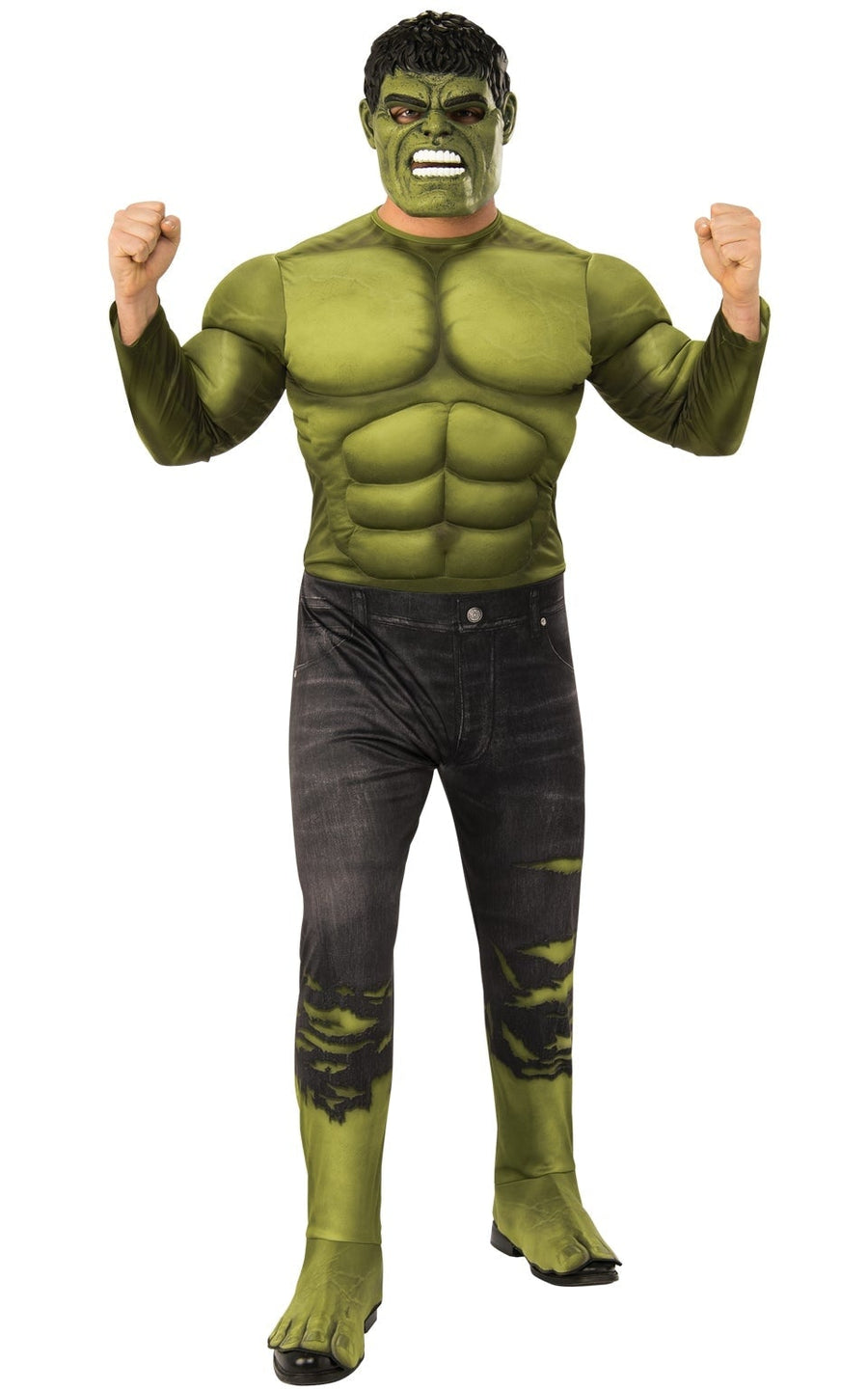 Hulk Mens Muscle Padded Costume_1