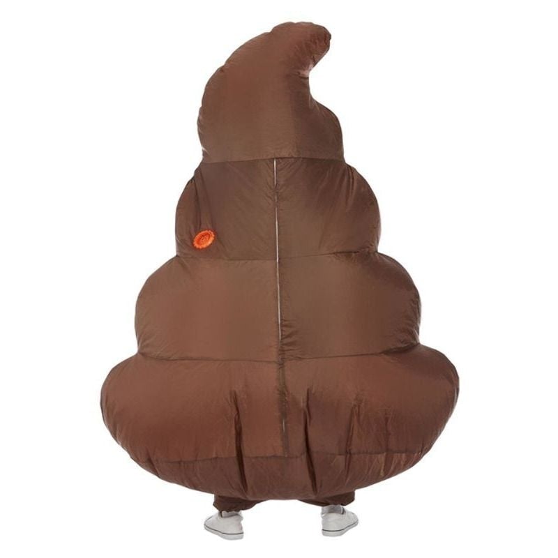 Inflatable Poop Costume Adult Brown_2