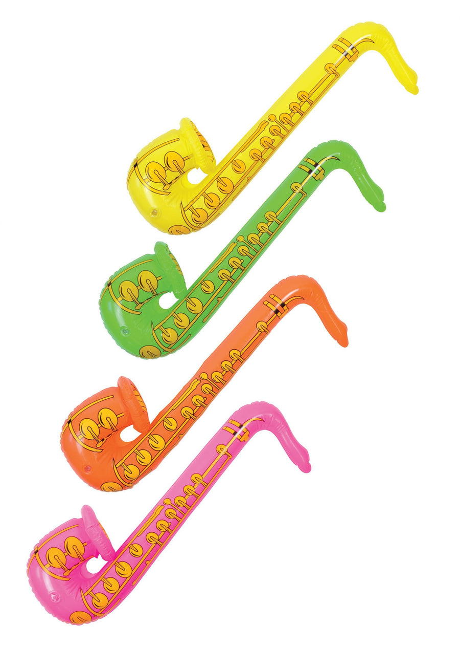 Inflatable Saxaphone 33 Inch Blue Brothers_1