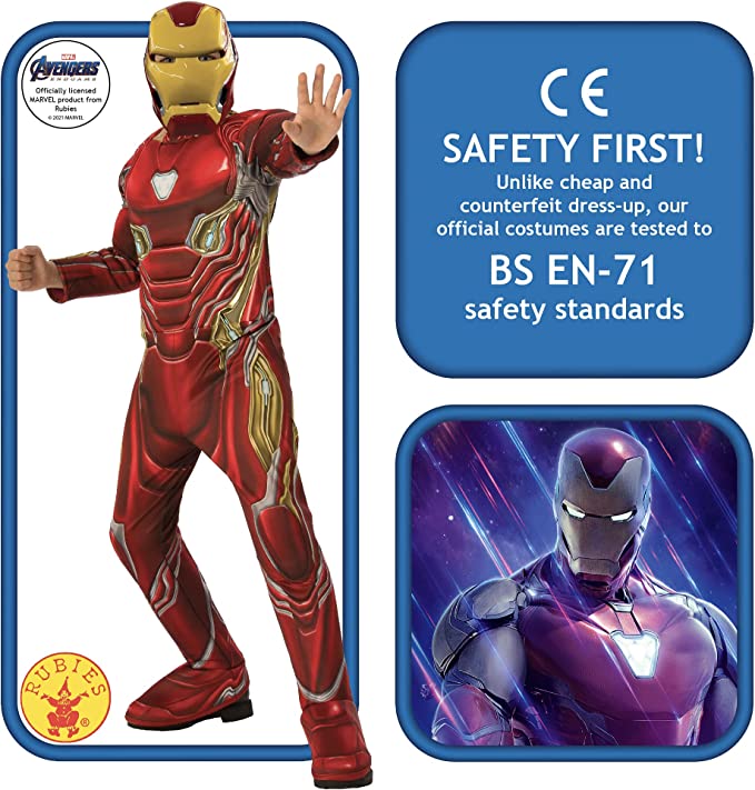 Iron Man Mark 50 Costume with Mask Child Avengers Endgame_2