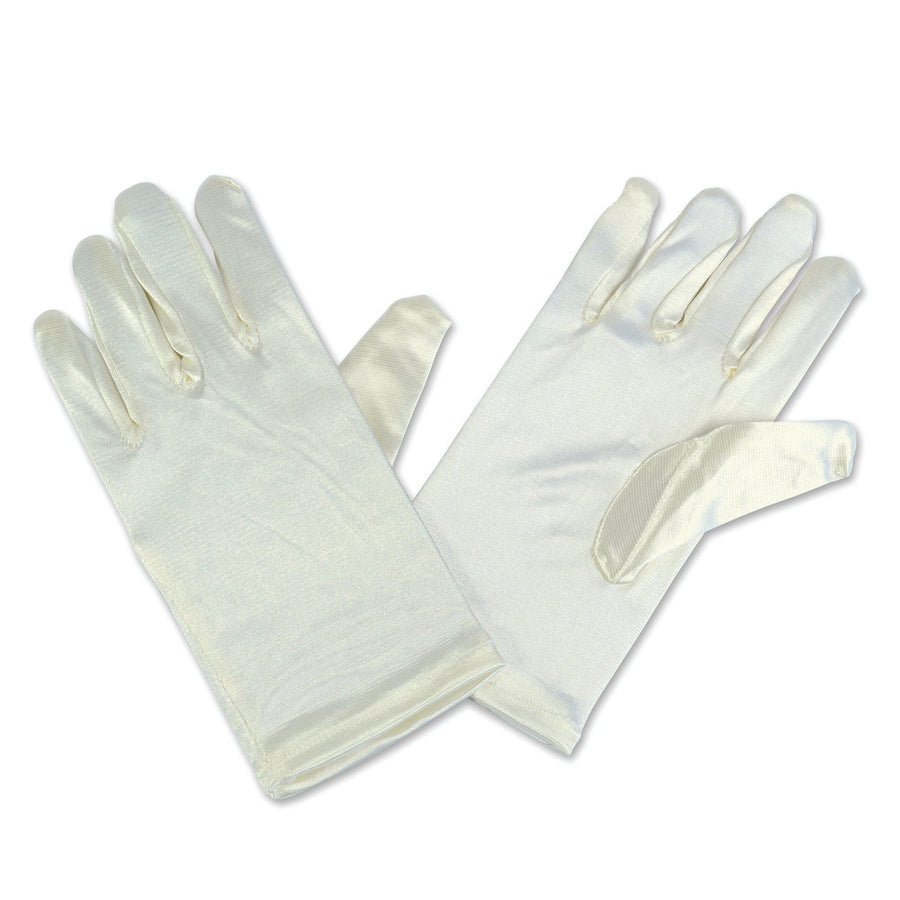 Ivory Childs Gloves Magician Costume Accessory_1