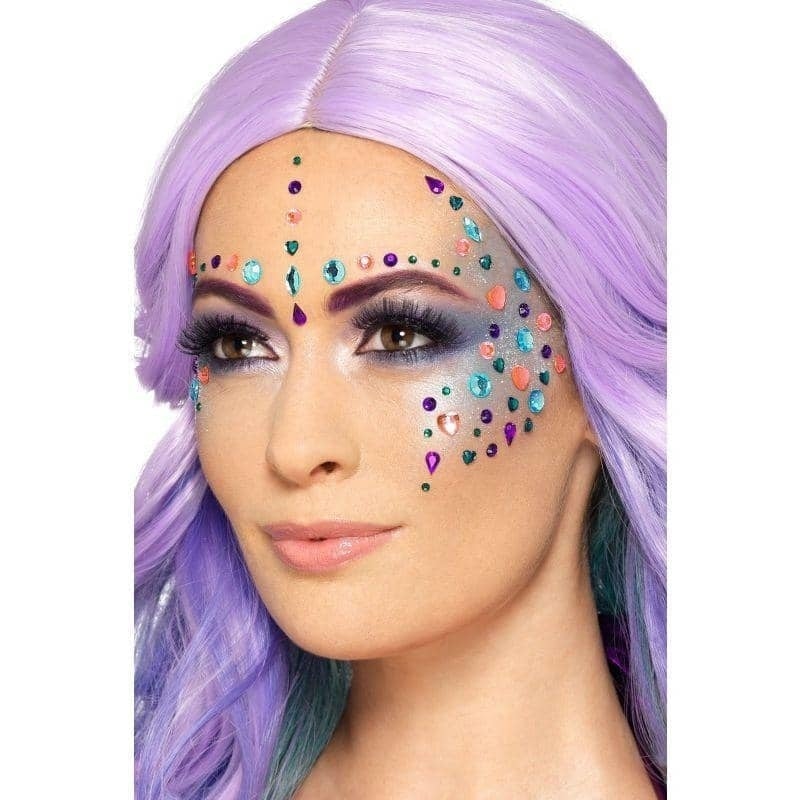Jewel Face Gems Makeup FX Sheet Of 100 Jewel Face Gems Makeup FX Sheet Of 100