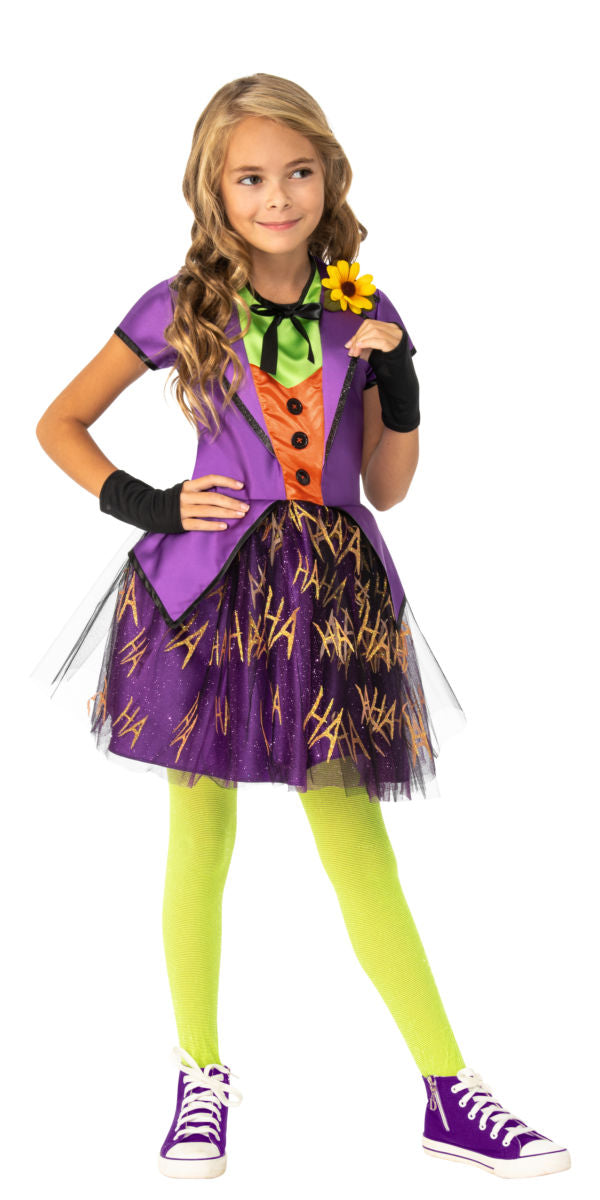 Joker Girls Deluxe DC Villan Costume Joker Girls Deluxe DC Villan Costume