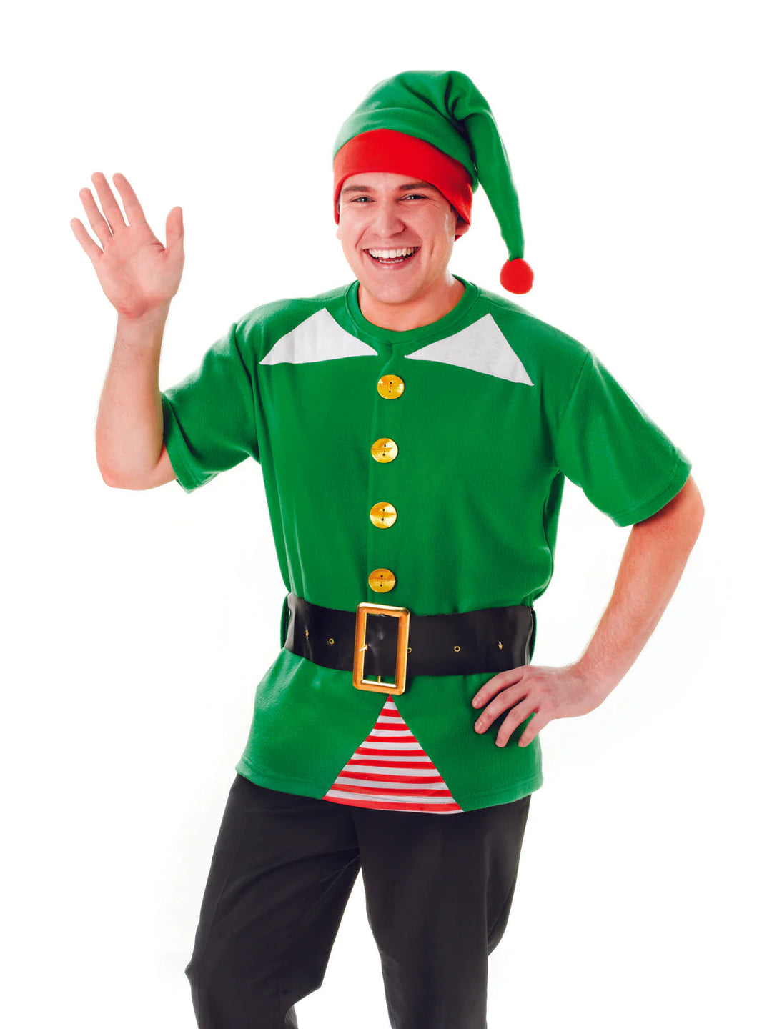 Jolly Elf Costume Kit for Adults_5