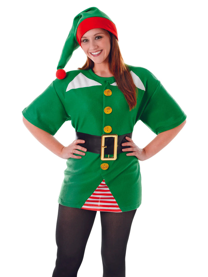 Size Chart Jolly Elf Costume Kit for Adults
