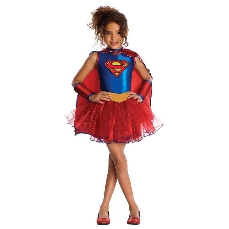 Justice League Childs Supergirl Costume Tutu Dress_1
