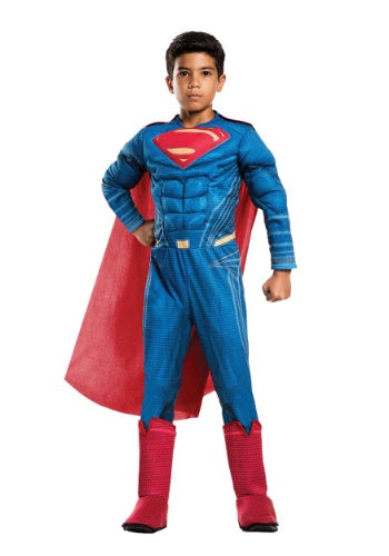Size Chart Justice League Deluxe Superman Boys Costume