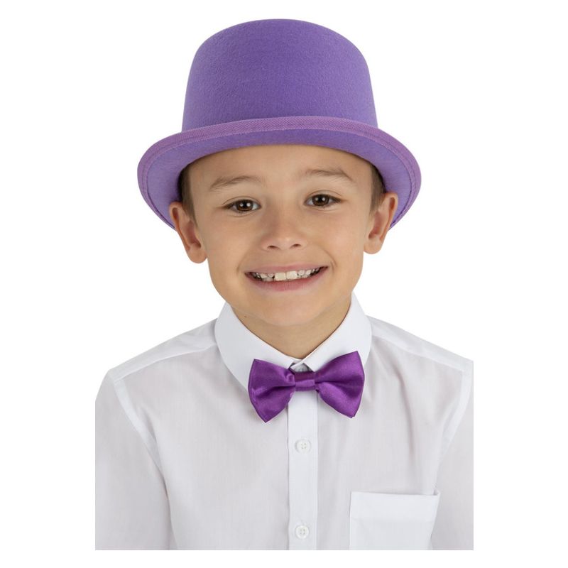 Kids Purple Top Hat Child_1