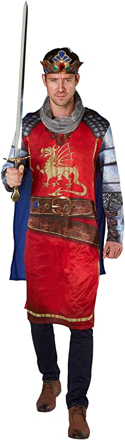 King Arthur Costume Adult Medieval Knight Armour_4